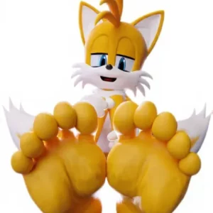 Tails footjob